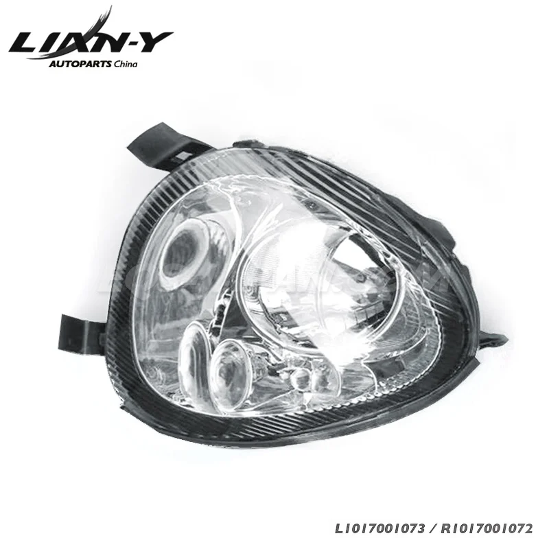 Сборки фар автомобиля спереди 1017001073 1017001072 для Geely LC панда Emgrand Pandino GC2 Geely/LC крест | Фара для авто в сборе -32906344570