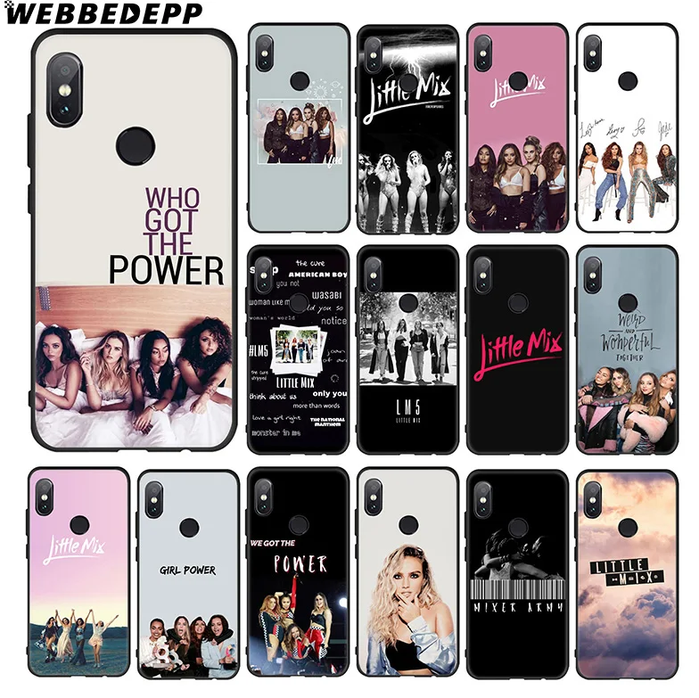 WEBBEDEPP Little Mix Girl Soft Case for Xiaomi 9 8 SE 6 A1 A2 Lite MIA1 MIA2 MI8 MI6 MAX 3 POCOPHONE F1 |