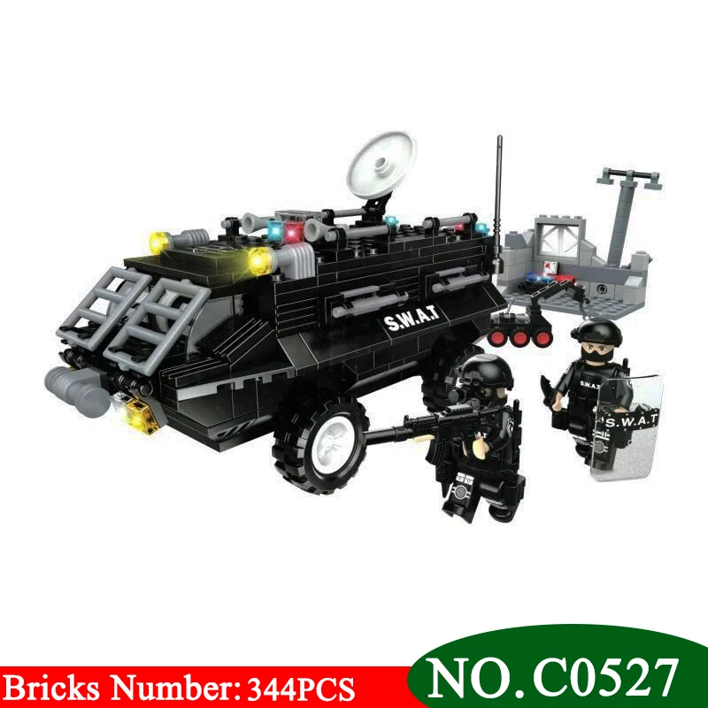 block tech swat team construction set