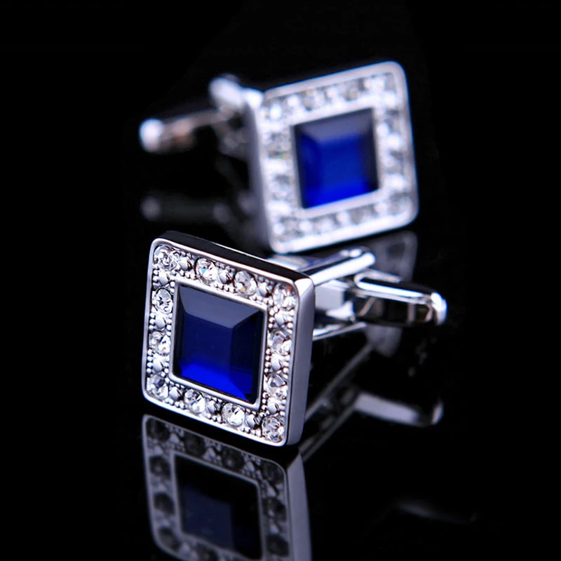 

Gentleman French Shirt Cuffs Trendy Chic Cufflinks Business Men Elegant Stainless Steel Resin Cufflink Graduation Gifts For Boys