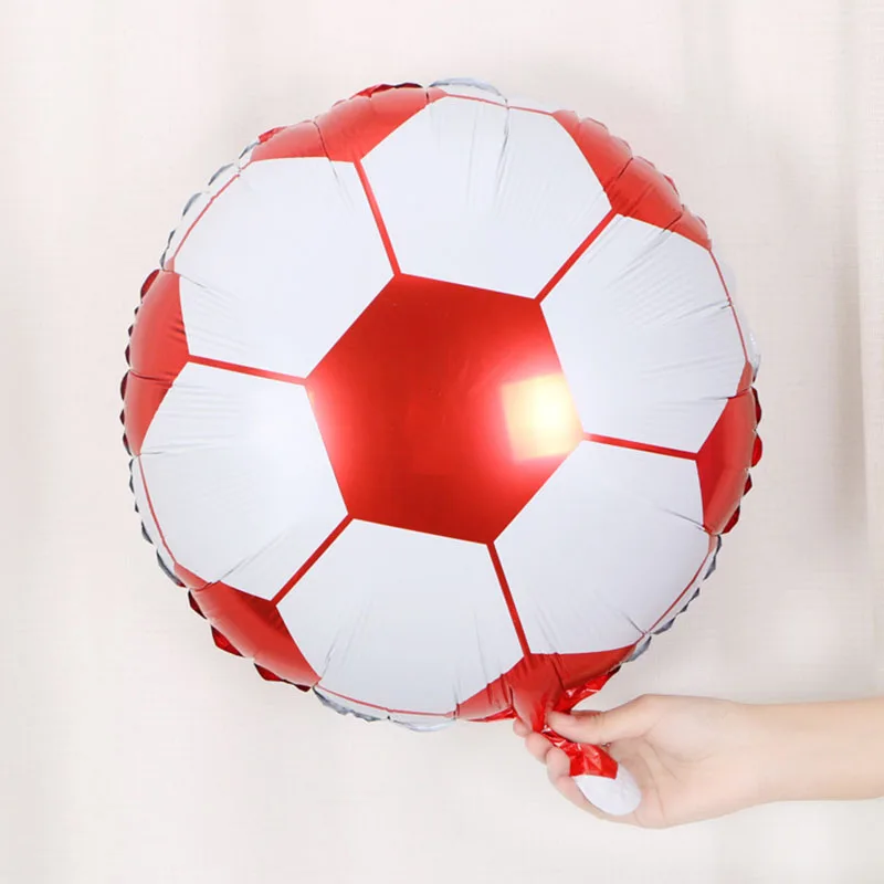 1 шт. креативные 18 дюймов футбольные воздушные шары модные домашние Свадебные украшения на день рождения Алюминиевые шарики - Цвет: 1
