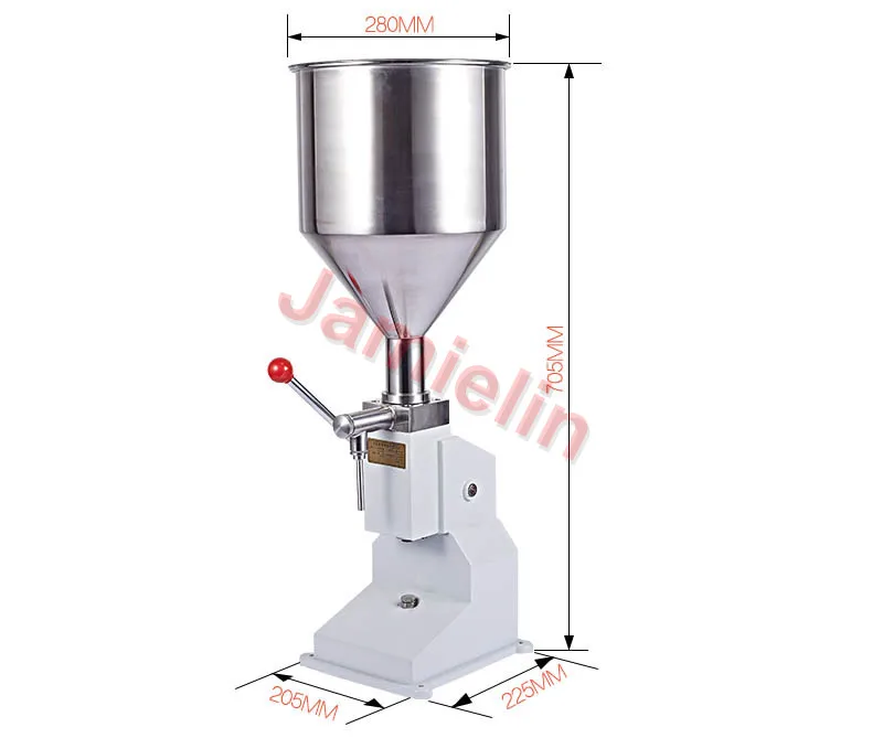 filler machine size