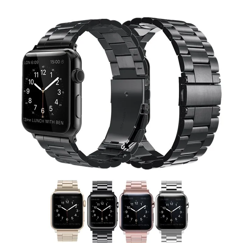 

ASHEI Metal Bracelet Strap for Apple Watch Band Series 4 40mm 44mm 42mm 38mm Stainless Steel Watchband for iWatch Series 3 2 1