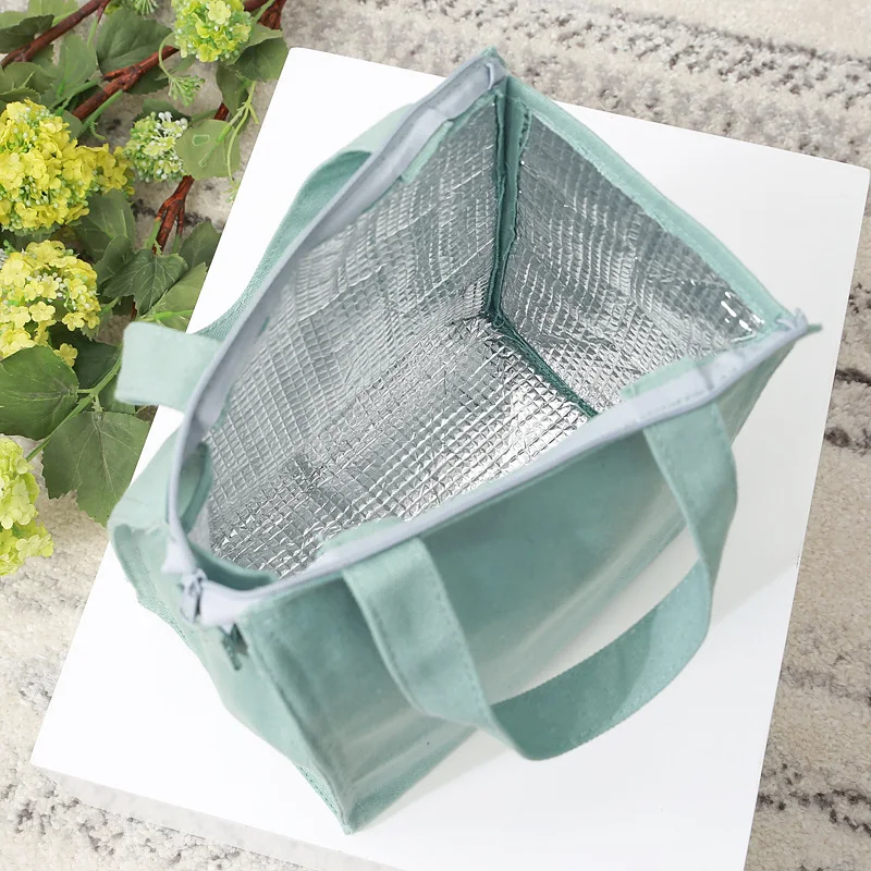 Ярких цветов Стильная ткань Термосумка для обедов Пикник сумки пузырь со льдом переносная изолированная сумка для шоппинга прохладный мешок еды сумка-холодильник для напитков