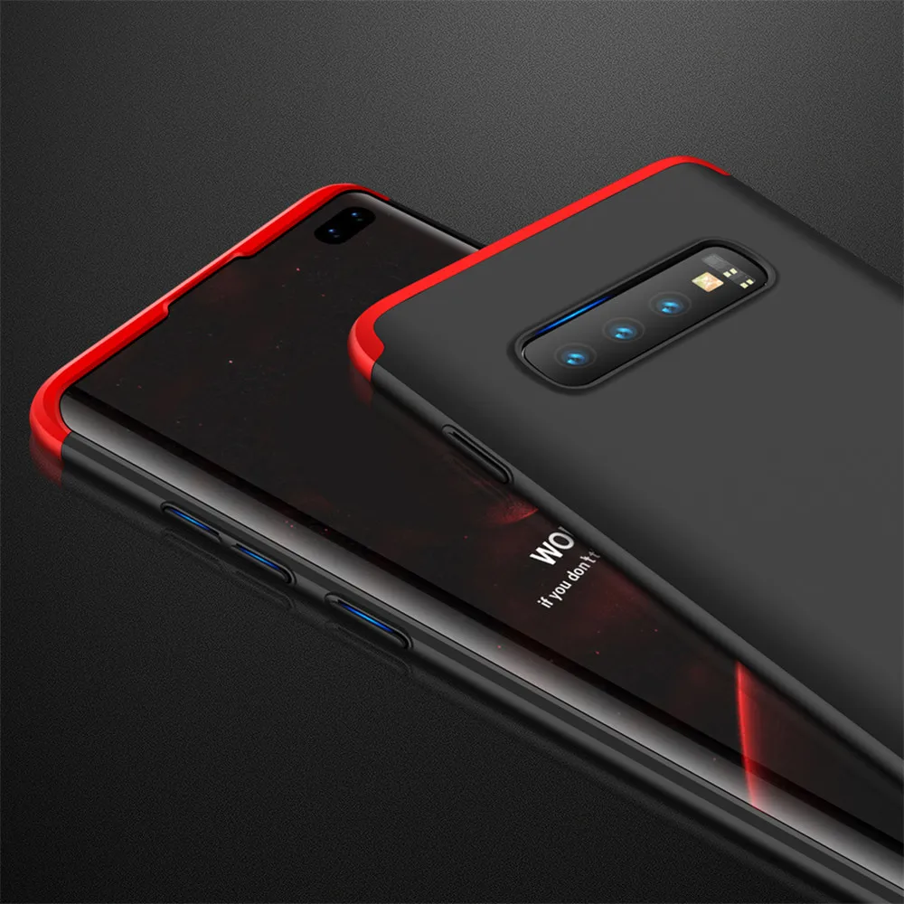 360 Full Protection Case For Samsung S10 Case Luxury Matte Hard PC Shockproof Cover Case For Samsung Galaxy S10 Plus S10e Funda  (30)