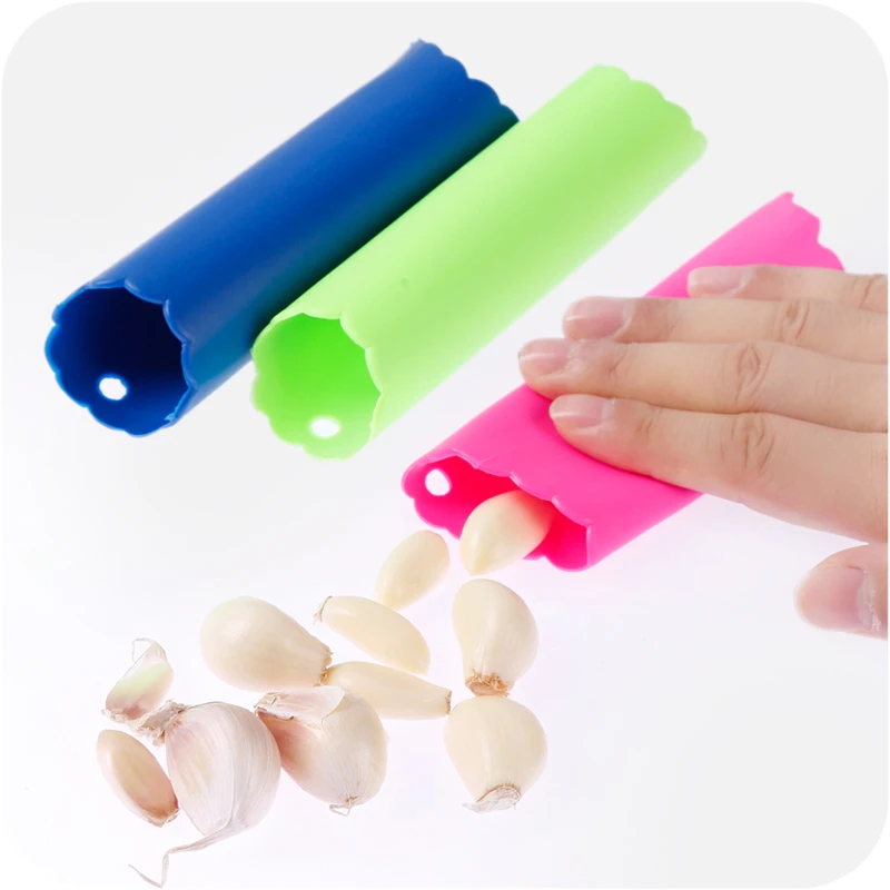 

New Creative Silicone Garlic Peeler Practical Utility Kitchen Gadget Garlic Stripper Tube Peeling Garlic Peeling garlic tool