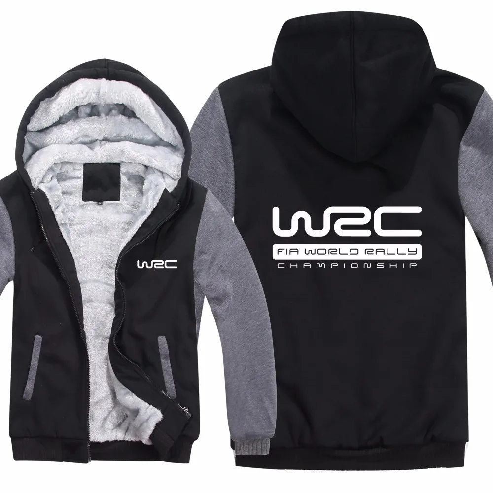 

Winter World Rally Championship WRC Hoodies Men Fashion Coat Wool Liner Jacket WRC Sweatshirts Hoody HS-006