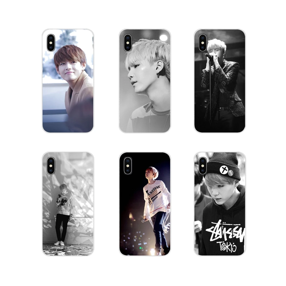 

Soft Transparent Cases Cover Kpop Bangtan Boys SUGA For Xiaomi Mi4 Mi5 Mi5S Mi6 Mi A1 A2 5X 6X 8 9 Lite SE Pro Mi Max Mix 2 3 2S