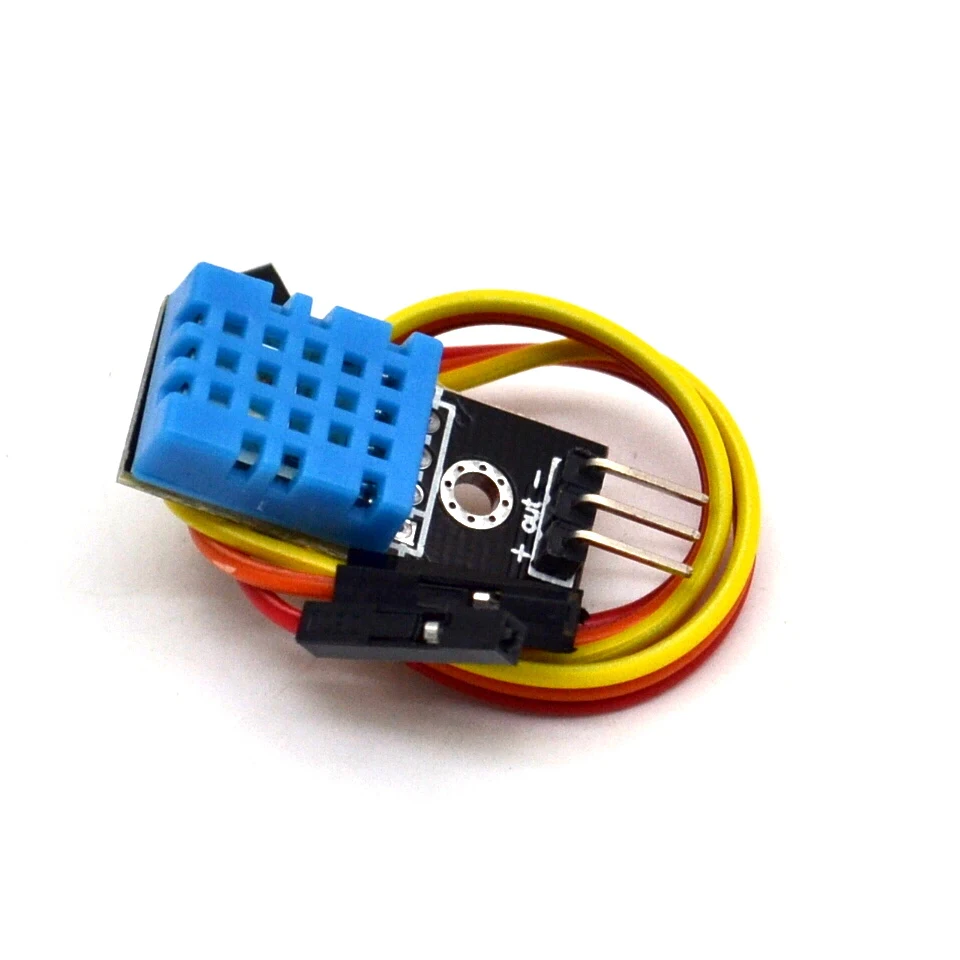 

Temperature and Relative Humidity Sensor DHT11 Module with Cable for arduino Diy Kit