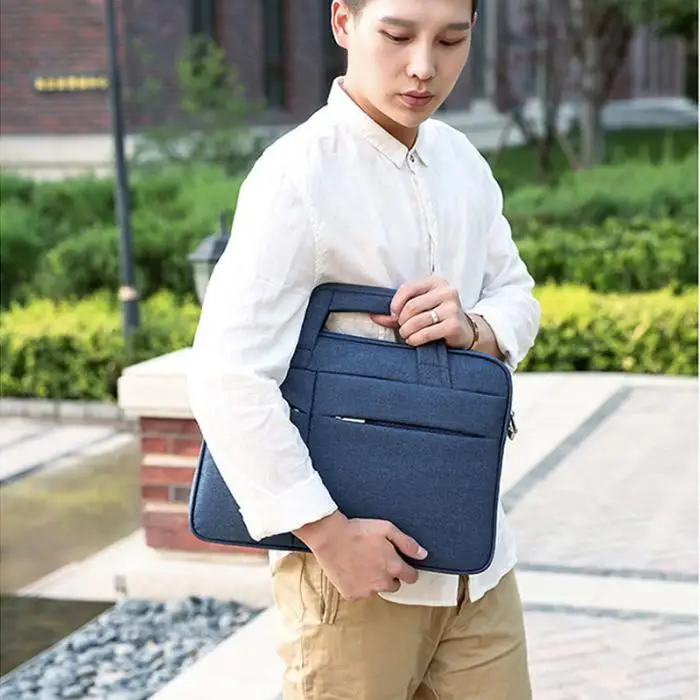 pano à prova dwaterproof água desgastar-resistente bolsa para portátil-b5