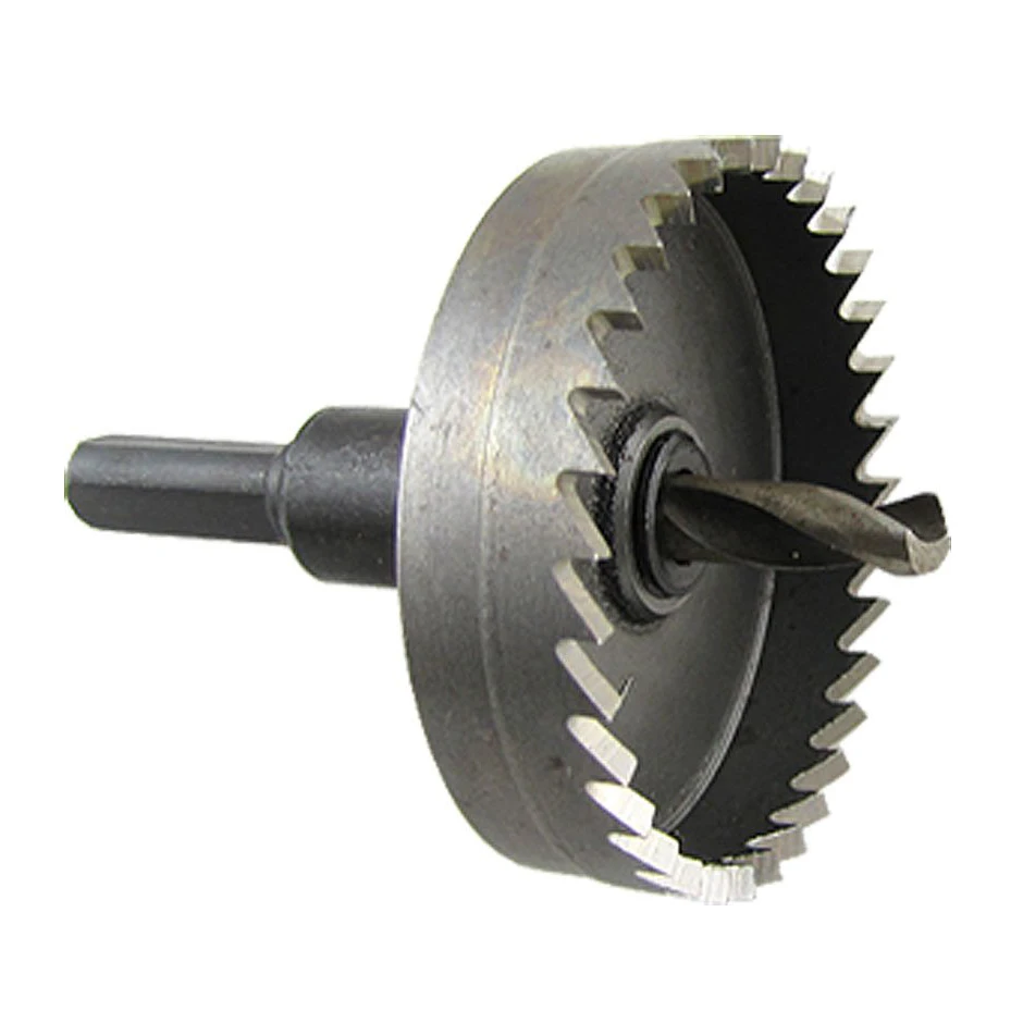 WSFS Hot Metal Plate Twist Drill Bit 50mm Cutting Dia Hole Saw Cutter