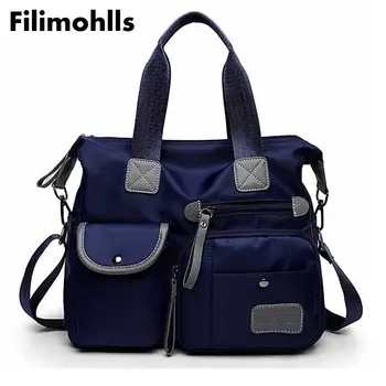 

Multifunction Luggage Nylon Handbag Women Message Shoulder Bag Fashion Large Female Totes Bolsas Trapeze Women Travel Bag F-344