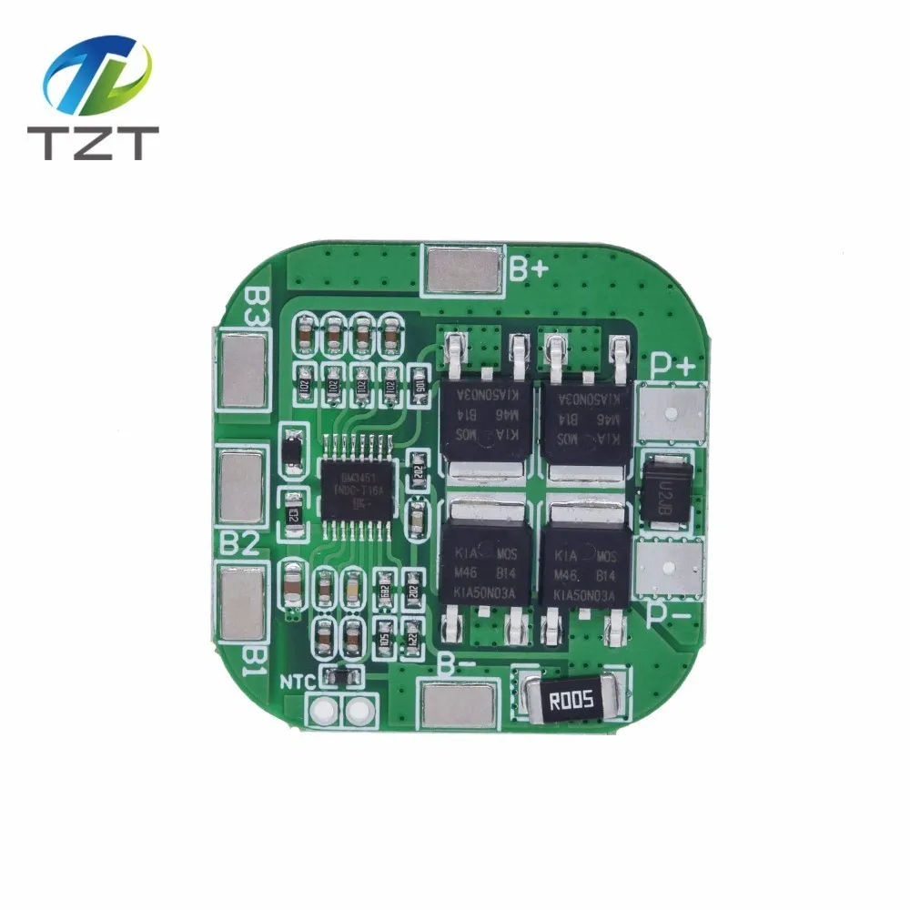 1 шт. 4S 14,8 в/16,8 в 20A пиковая литий-ионная BMS PCM плата защиты батареи bms pcm для литиевых LicoO2 Limn2O4 18650 li батарея