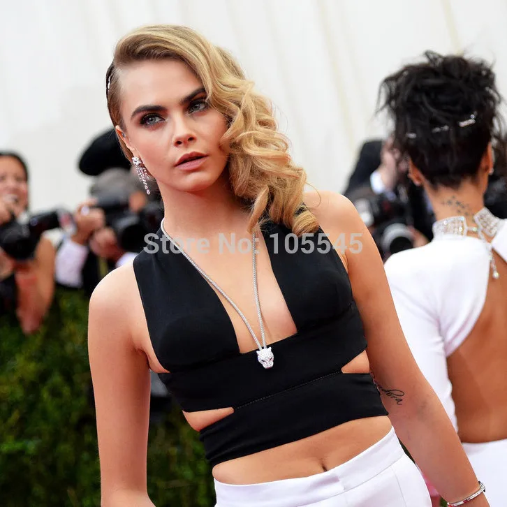 

2015 New strap Kim Kardashian Ladies black red white deep V neck Fashion Knitted Bandage Crop Tops