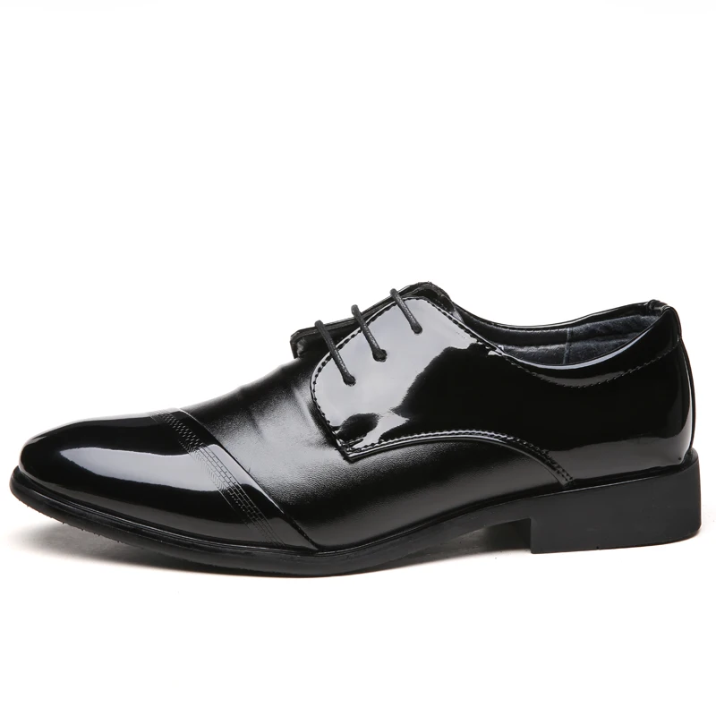 italian classic formal leather men shoes elegant business working male footwear pointed party office derby oxford shoes for mne (3)