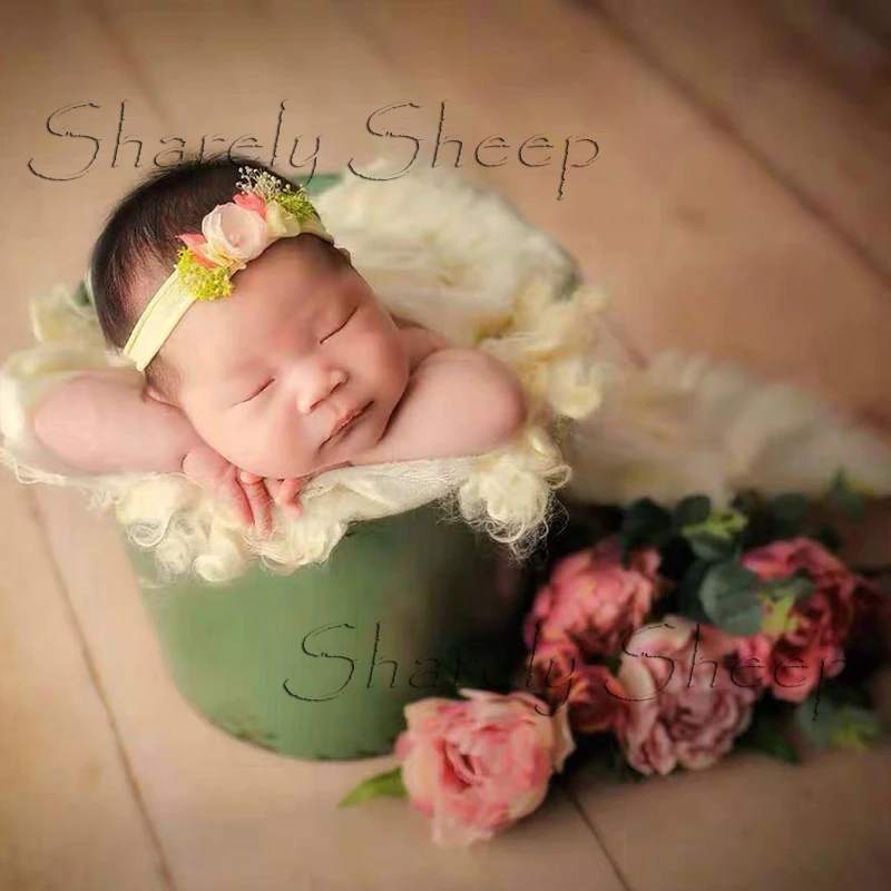 Newborn Baby Photography Iron Bucket Props Girl Boy Photo Shoot Studio Retro Basket Bebe Fotografia Accessory Photographer Gift Hats Caps Aliexpress