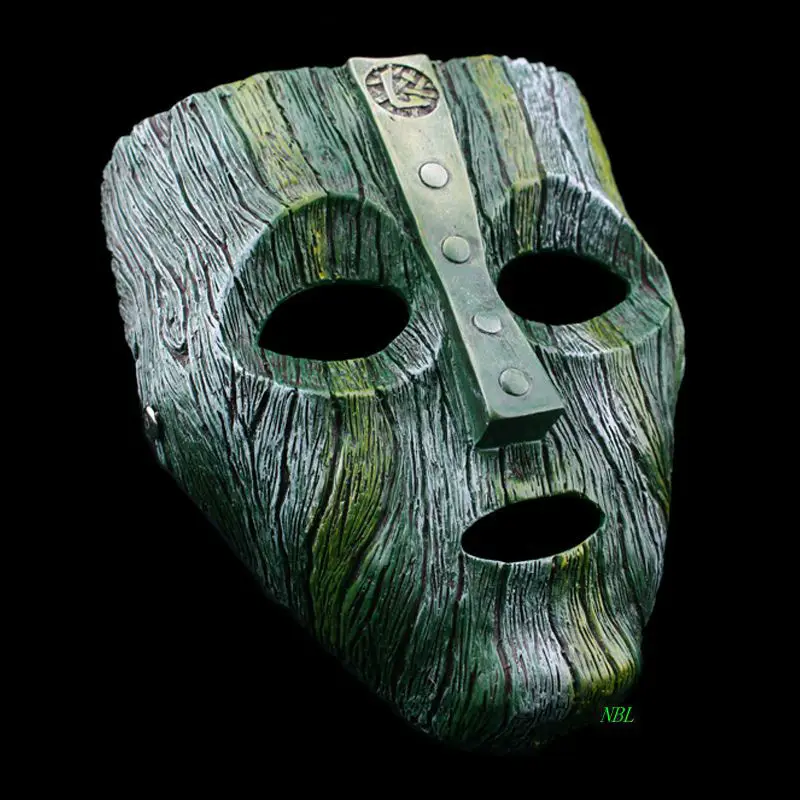 Jim Carrey Benátský Mardi Gras maska ​​Cameron Diaz Loki pryskyřice masky Bůh Mischief Masquerade Replica Cosplay kostým rekvizity