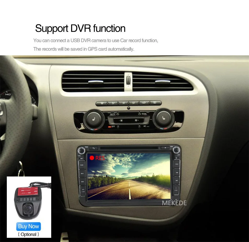 Sale Wholesale! 4G LTE Quad core Android 7.1 Car radio audio Navigation GPS DVD Player for VW/Volkswagen/Passat/POLO/GOLF/Skoda/Seat 72