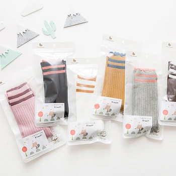 

Cotton Leggings Girl Knitted Stripe Warm Candy Color Children Soft Comfortable Baby Pants z1