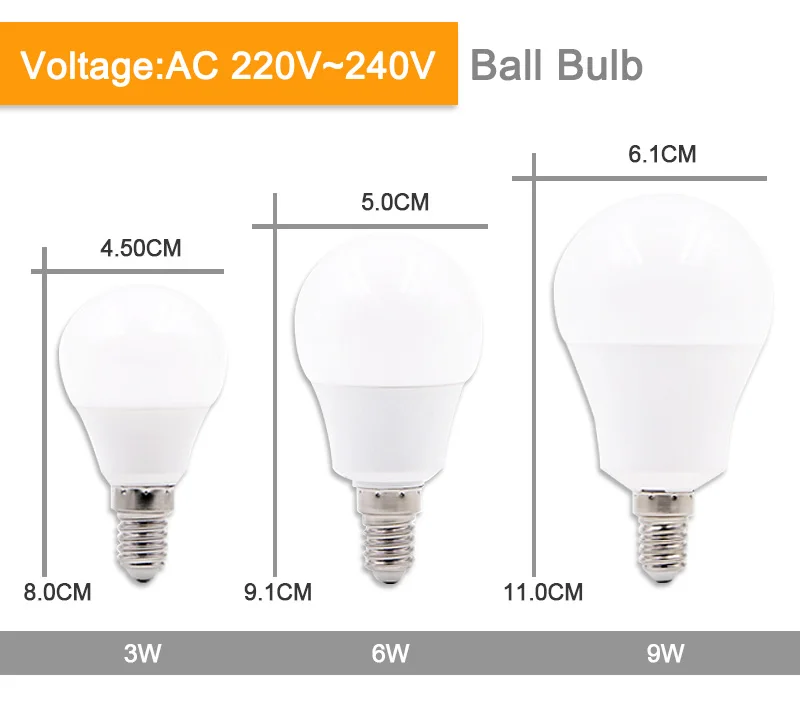 Kaguyahime LED E14 свечки Алюминий Лампа AC 220V 5W 7W 9W 12W 240V SMD2835 энергии энергосберегающие лампы Освещение в помещении лампы украш