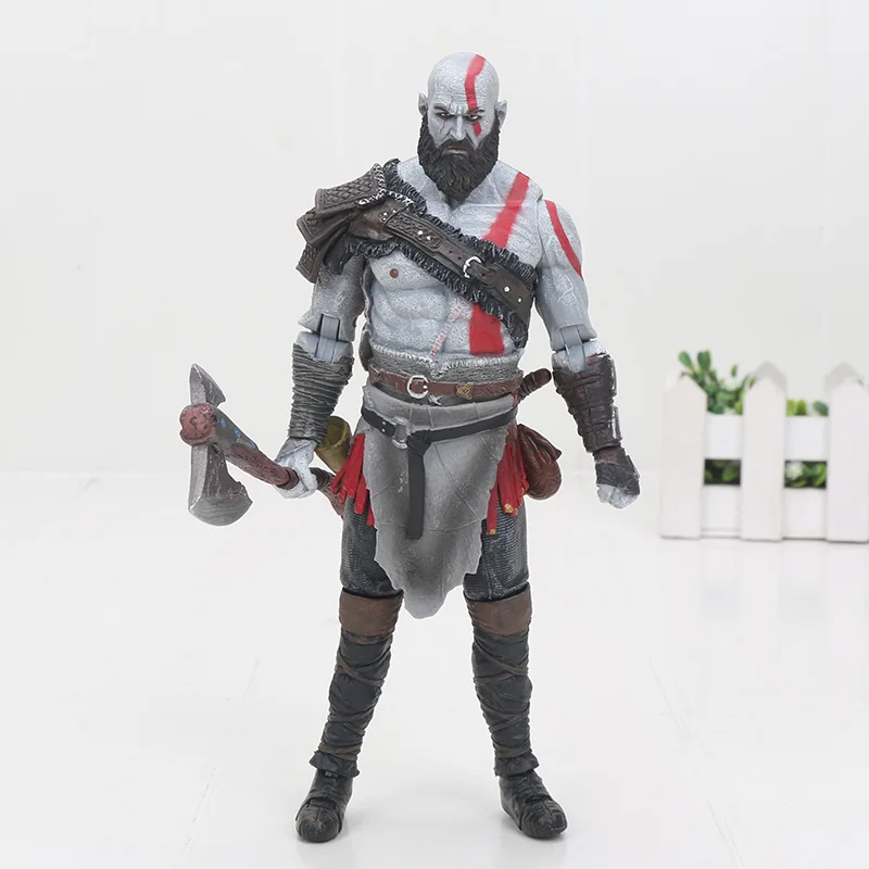 Коллекционная экшн-фигурка из ПВХ God of War 4 Kratos 18 см | Игрушки и хобби