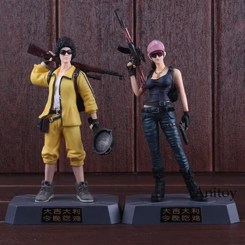 

Playerunknown's BattleGrounds PUBG Action Figure Men / Women PVC Figures Collectible Model Boys Toys Gift