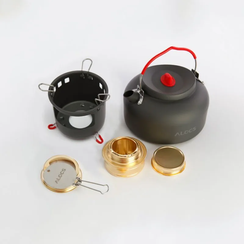 Flash Sale  1pcs Aluminum Camping Cookware Ultralight Outdoor Cooking Picnic Set Camp Kettle For 2-3 People