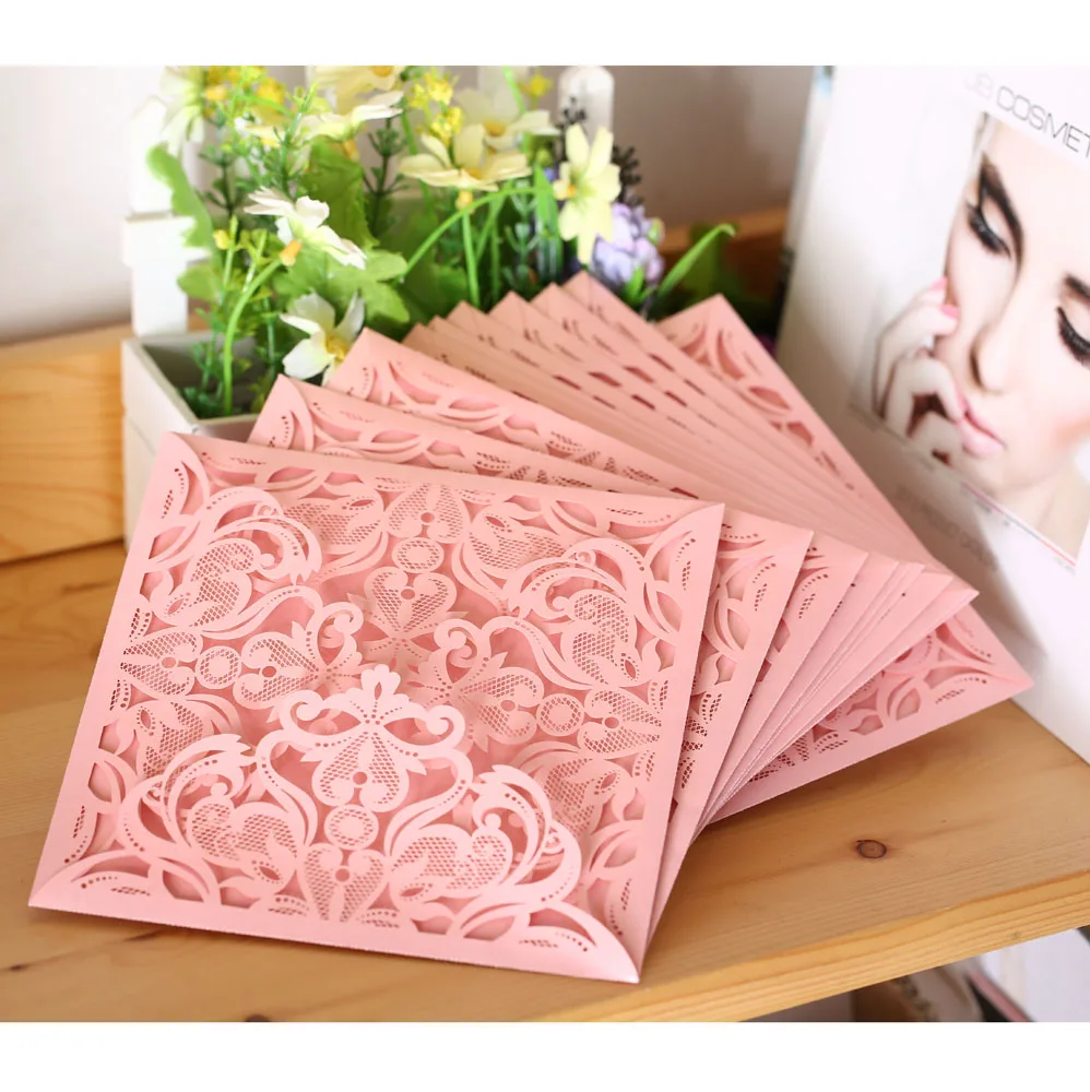 10pcspack envelope delicate carved pattern whitebeige birthday business party wedding event invitation card wedding decoration - Decorative Envelopes 10pcspack envelope delicate carved pattern whitebeige birthday business party wedding event invitation card wedding decoration - Decorative Envelopes