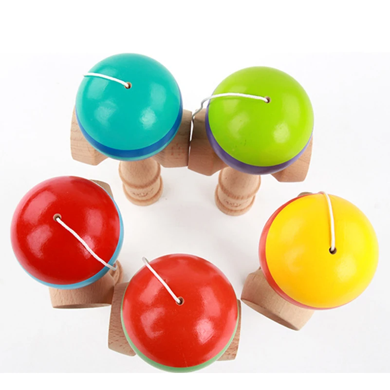 Профессиональные деревянные Kendama умелые Джамбо полосы Kendama стресс мяч на открытом воздухе жонглирование игры традиционные шары игрушки для подарков