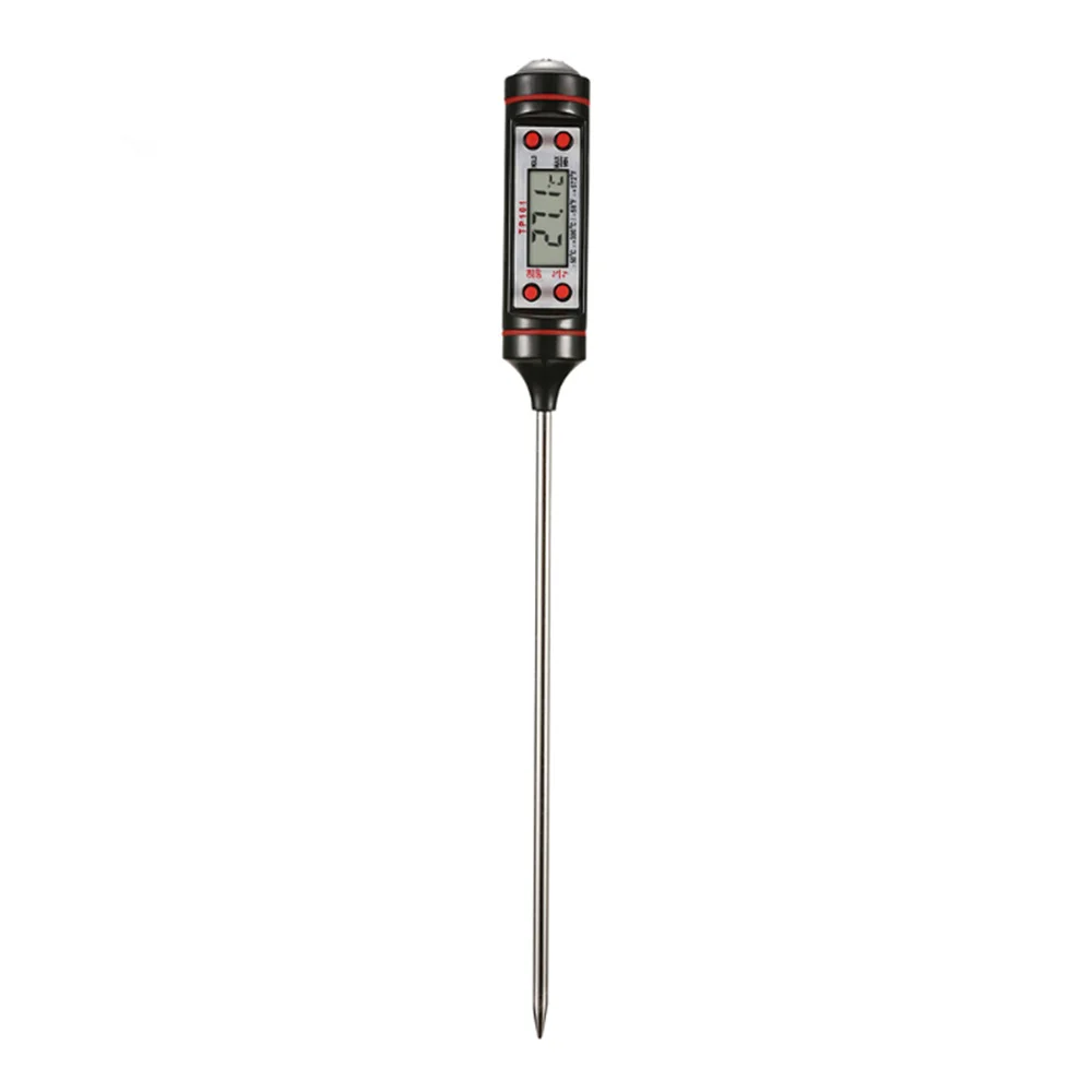 1 шт. цифровой термометр для барбекю электронный термометр для приготовления пищи измерительные приборы зонд вода молоко кухонная духовка бытовой термометр