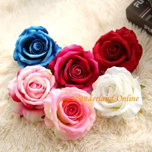 15pcs 10cm 9 colors l flannel Valentine's Day rose flower heads for DIY wedding arch wall decoration flower bouquet festival сандалии l day l day ld001awtfq51