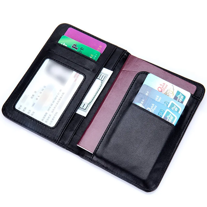 Genuine Leather Travel Passport Holders Passport Cover Business genuine-leather-travel-passport-holders-passport-cover-business