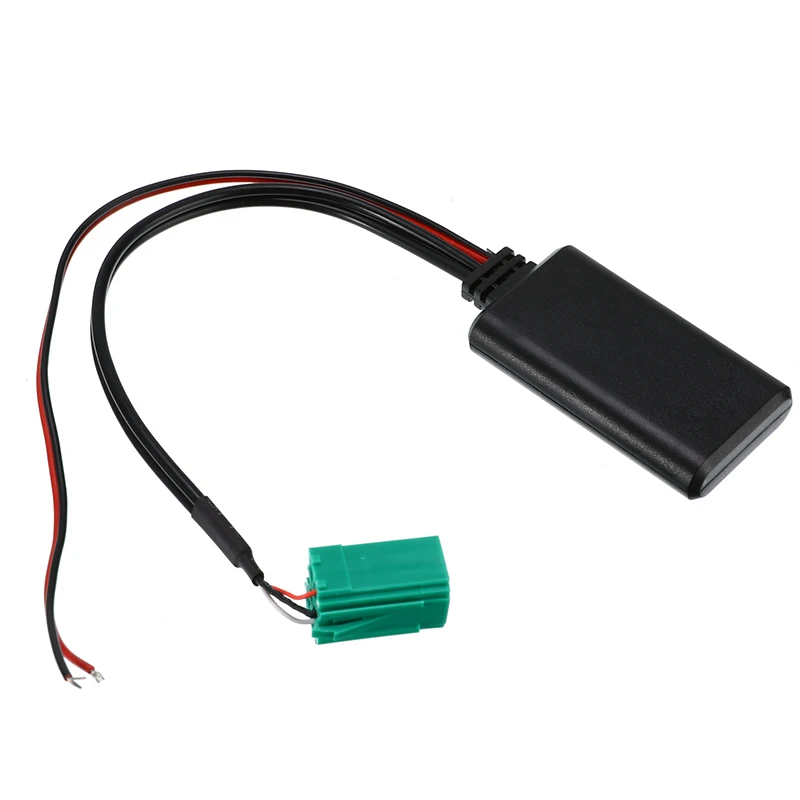 12v+ bluetooth автомобиля AUX адаптер 2,0/3,0/4,0 Беспроводной радио обоих концах для подключения к стереосистеме для Renault Clio Kangoo Megane Scenic 2005-2011 черный