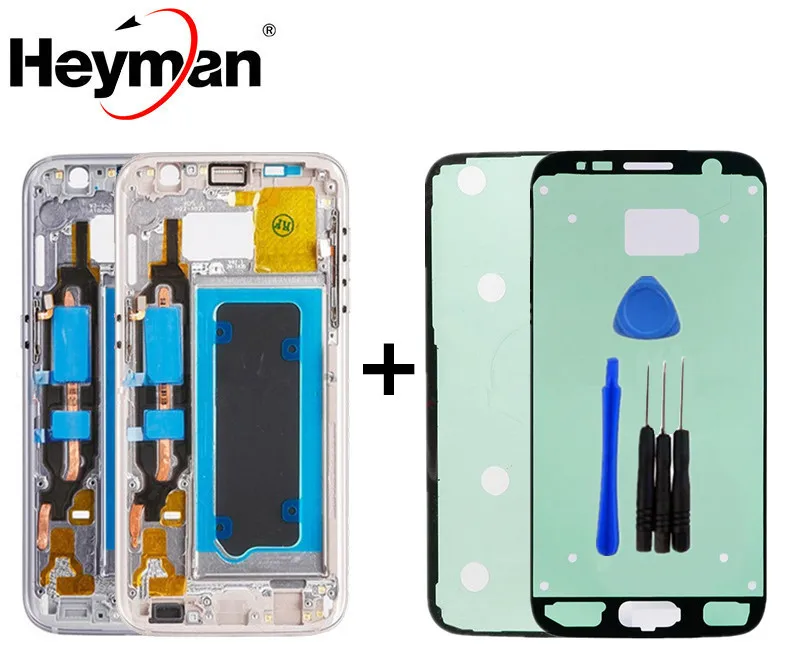 

Heyman Housings for Samsung Galaxy S7 G930/G930F/G930A/G930V/G930P/G930T/G930R4/G930W8 Battery Door Adhesive Replacement parts