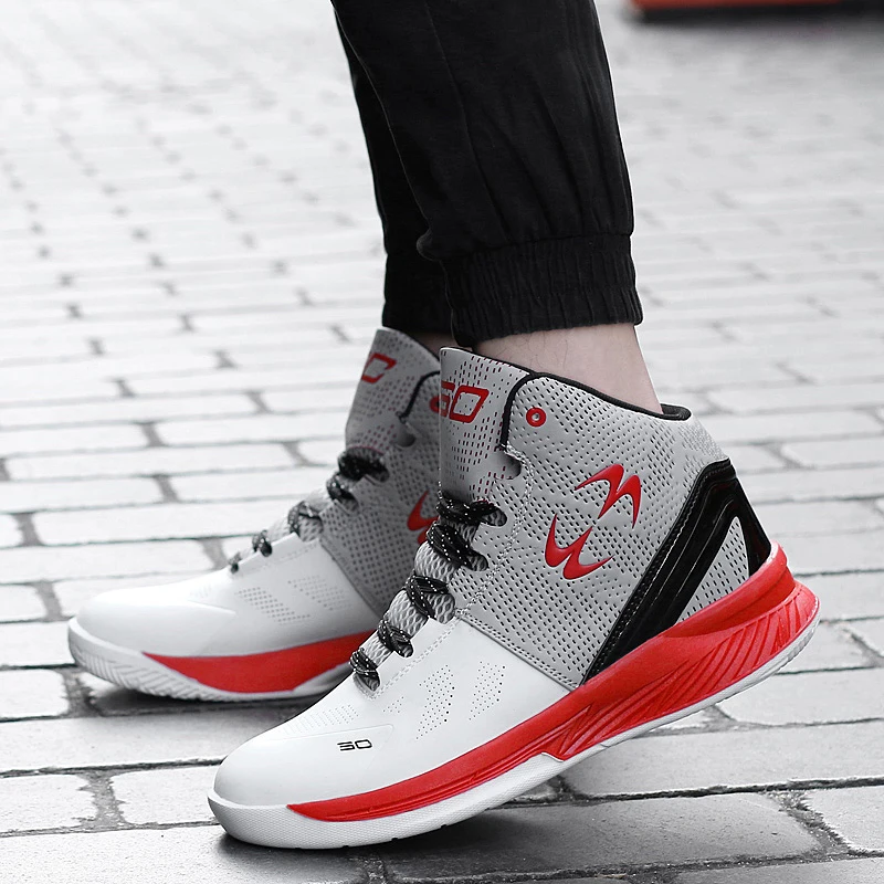 جديد عالية أعلى حذاء كرة السلة ، سوبر قبضة ، عدم الانزلاق تسولي ، توسيد و مقاومة للاهتراء الرياضية حذاء كرة السلة جديد عالية أعلى حذاء كرة السلة ، سوبر قبضة ، عدم الانزلاق تسولي ، توسيد و مقاومة للاهتراء الرياضية حذاء كرة السلة