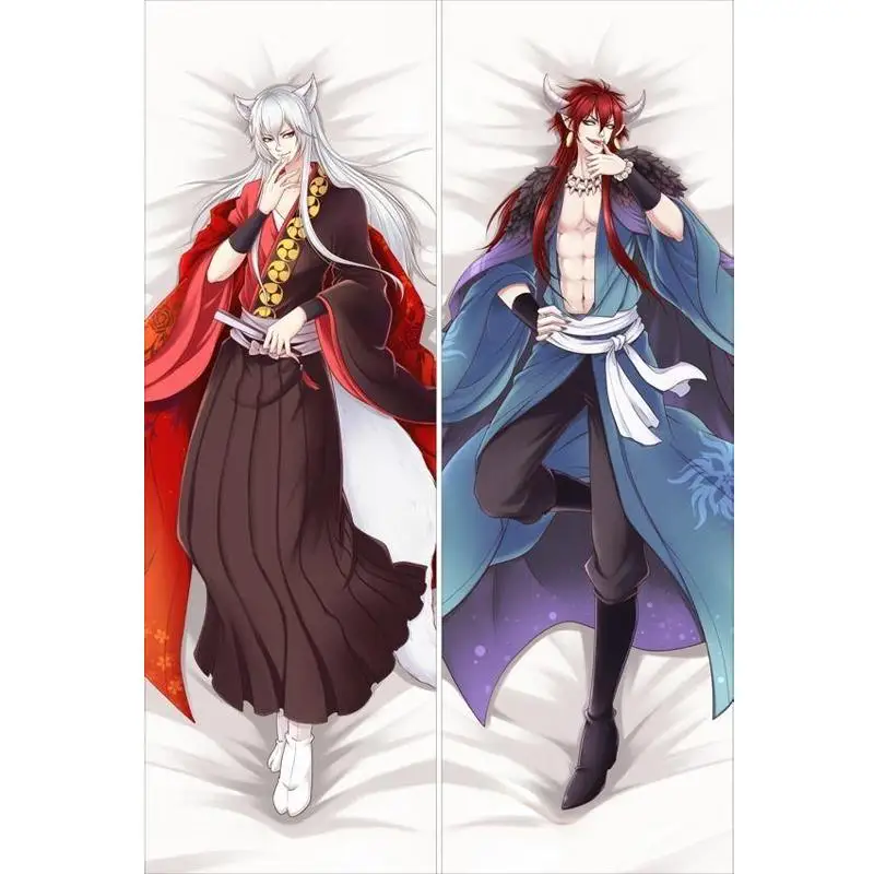 

New Japanese BL Male Anime Kamisama Kiss Tomoe Akura Ou Throw Otaku Dakimakura Gifts Bedding Hugging Body Pillow Case 150x50 CM