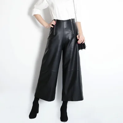 

2019 New Fashion Genuine Sheep Leather Pants E28