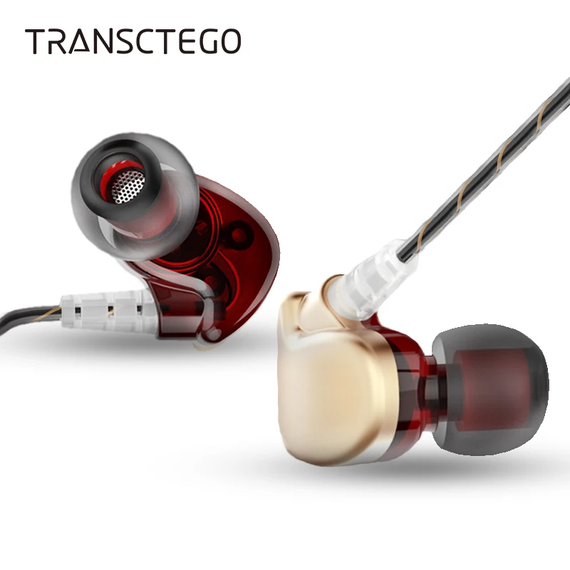 

Heavy metal bass In-Ear Earphones wire with Android Mp3 headset common wheat