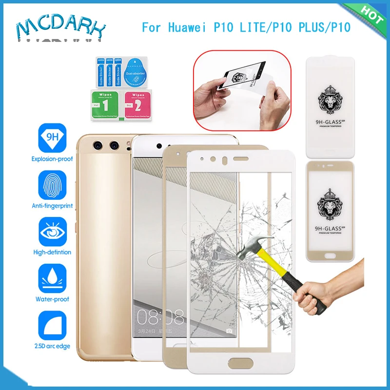 Mcdark для Huawei P10 Lite Plus Переднее стекло защитная пленка Замена Аксессуары мобильных