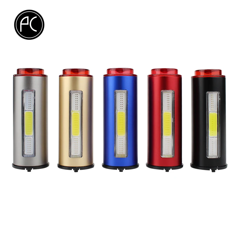 Sale PCycling Bicycle Taillight Aluminum Alloy COB LED Warning Light Bike Rear Lantern 100 Lumen 850aAH Rechargeable Waterproof Lamp 2