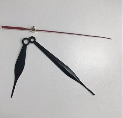 100sets DIY Wall Clock Accessories Metal Needle Pointer Second Hand Minute Hour Hand Set Needles Clocks Home Decor 