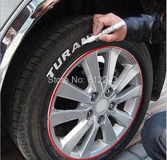 車のタイヤの付属品マルチカラーペン永久whatproofオートバイタイヤタイヤトレッドゴムケアペイントマーカー140塗装のペン Marker Paint Pen Beadsmarker Pen Refill Aliexpress