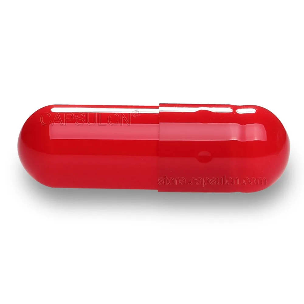 5000 pcs/ Carton Empty Gelatin Capsule Joined Capsules Scarlet Size #2 For Capsule Filler Machines 5000 pcs/ Carton Empty Gelatin Capsule Joined Capsules Scarlet Size #2 For Capsule Filler Machines