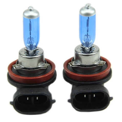 

2pcs H11 100W er White Xenon Headlight Halogen Lamp Bulbs