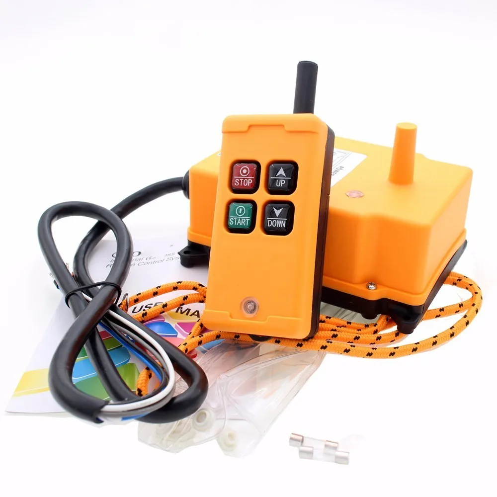

New Arrivals crane industrial remote control HS-4 wireless transmitter push button switch China