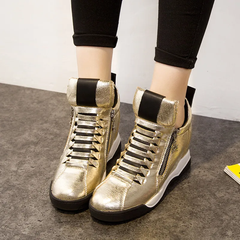 

Women Shoes New Fashion Autumn Winter Women Boots Short Ankle High Quality Boots Height Increasing Non-slip Casual Women shoes