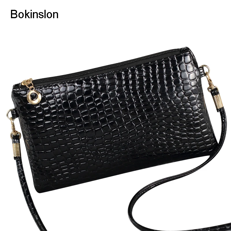 

Bokinslon Bags Women Handbag Casual PU Leather Brand Ladies Crossbody Bag Fashion Popular Shoulder Bags For Woman