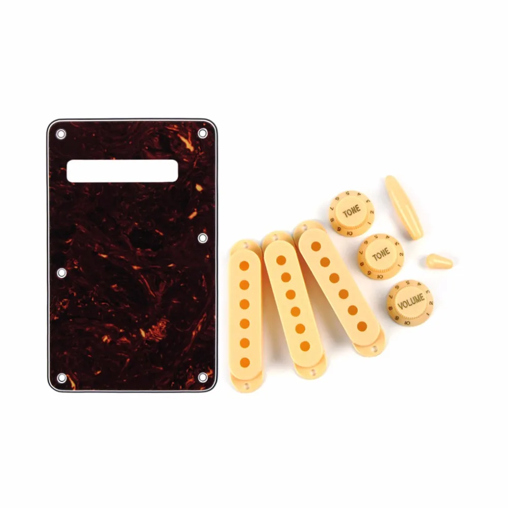 Buy Set of Electric Guitar Back Plate & Single Coil