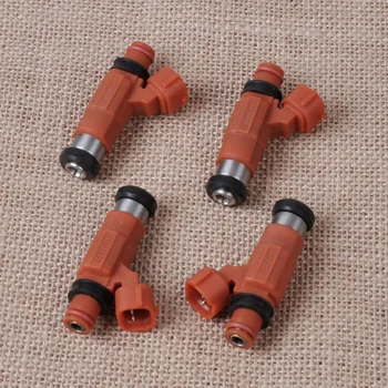 

DWCX Tracking# High Quality 4pcs Set New Orange Fuel Injector for Yamaha Outboard Mitsubishi Eclipse INP771 Flow Matched CDH210