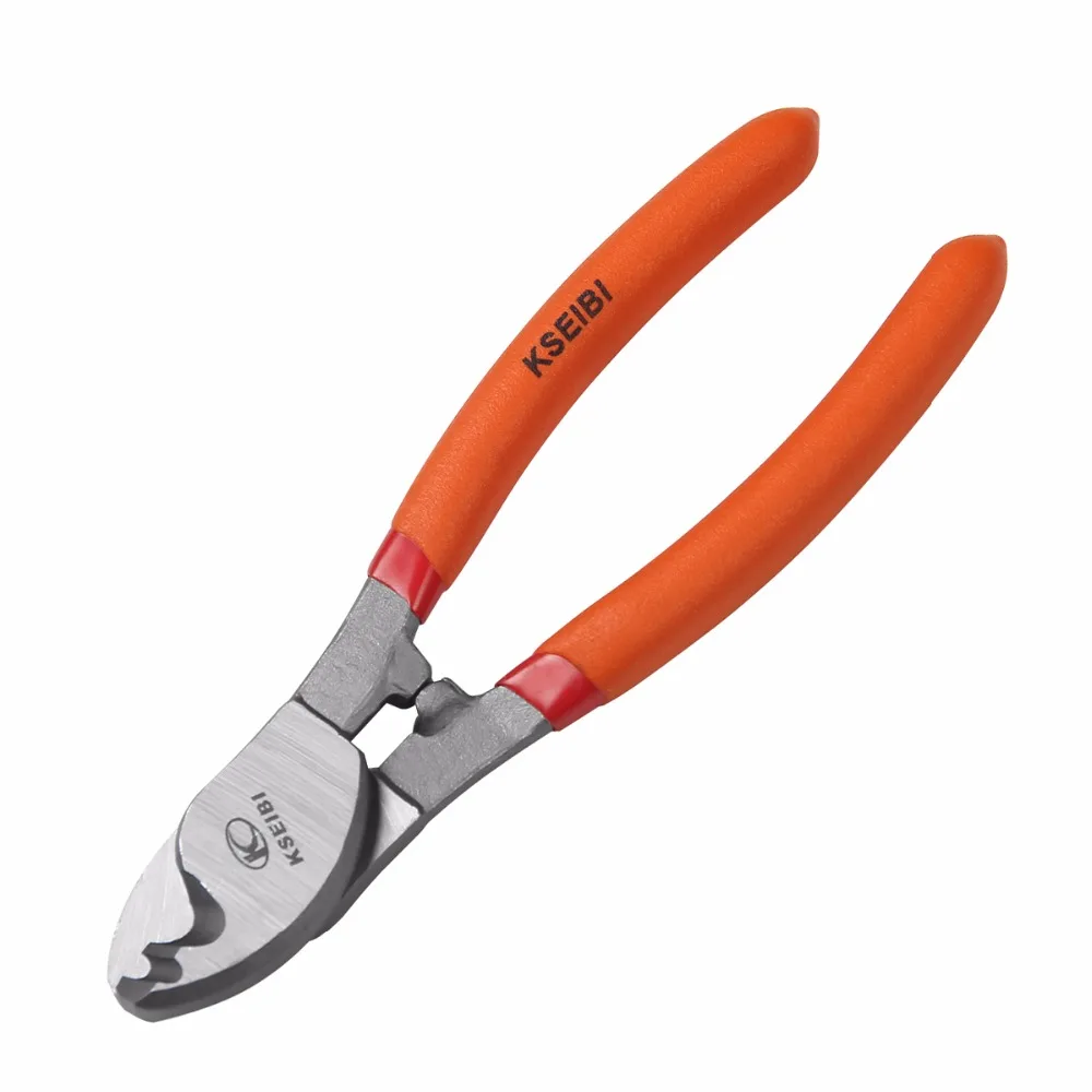 KSEIBI 141640 6" Pliers Wire Cutters Wire Shears Steel Cutters Electric Cable Shear Cutting
